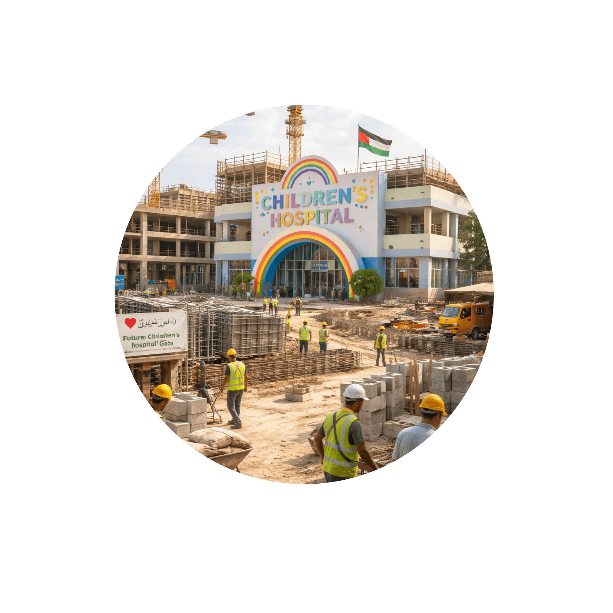 Children's hospital built from proceeds