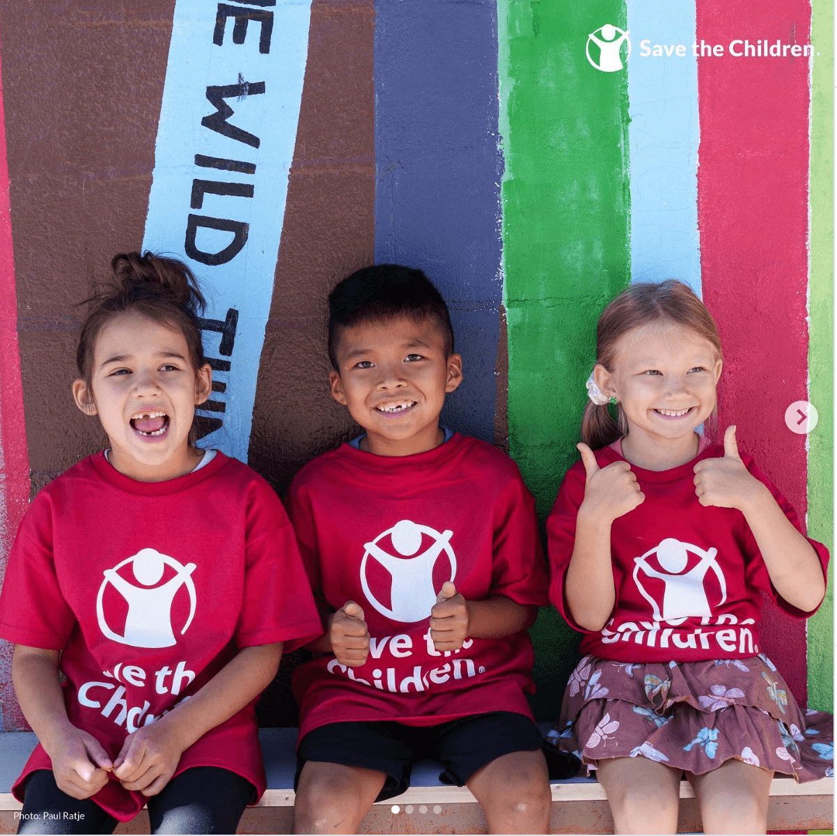 Children helped by the proceeds