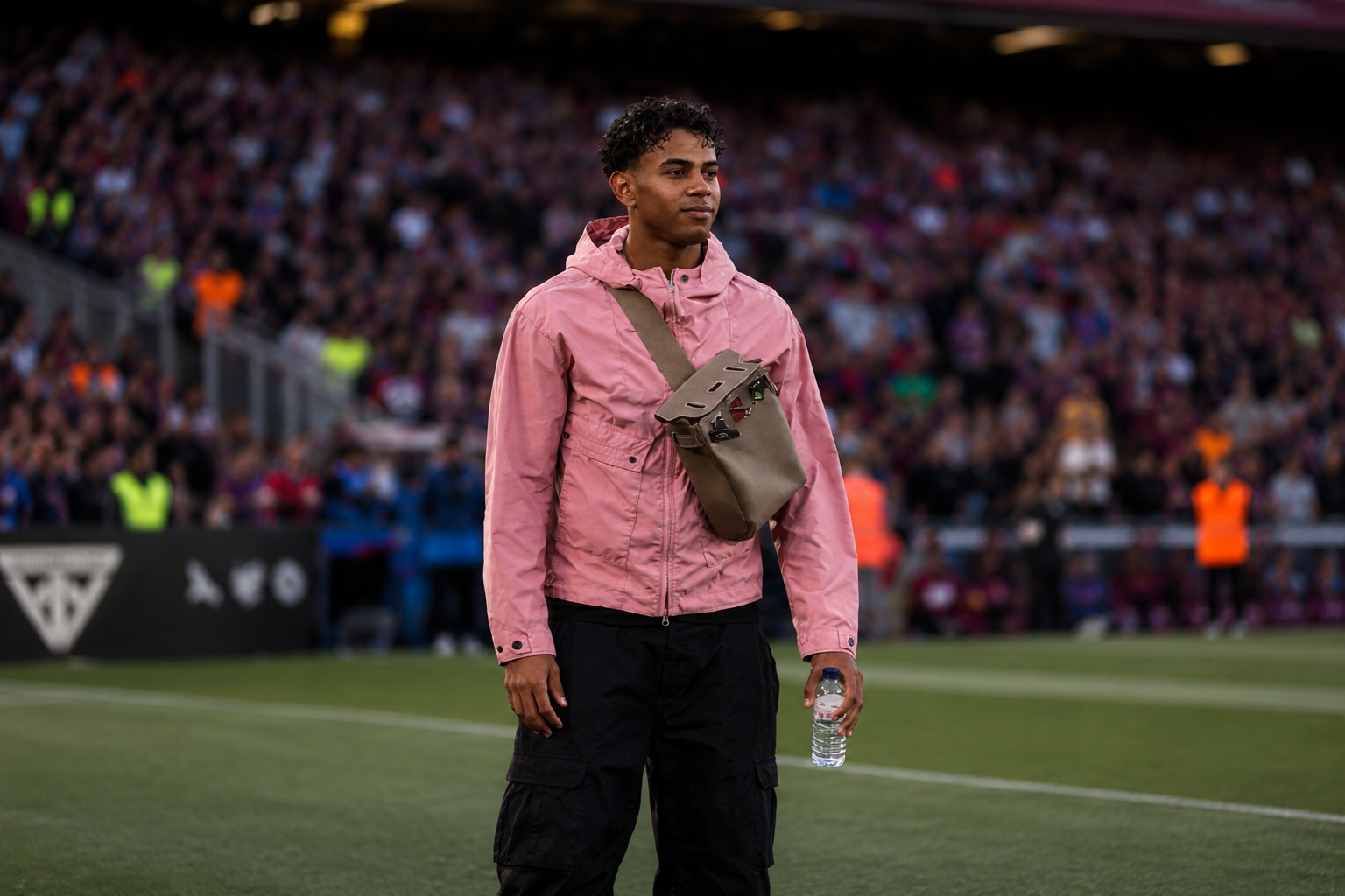 Lamine Yamal on the pitch